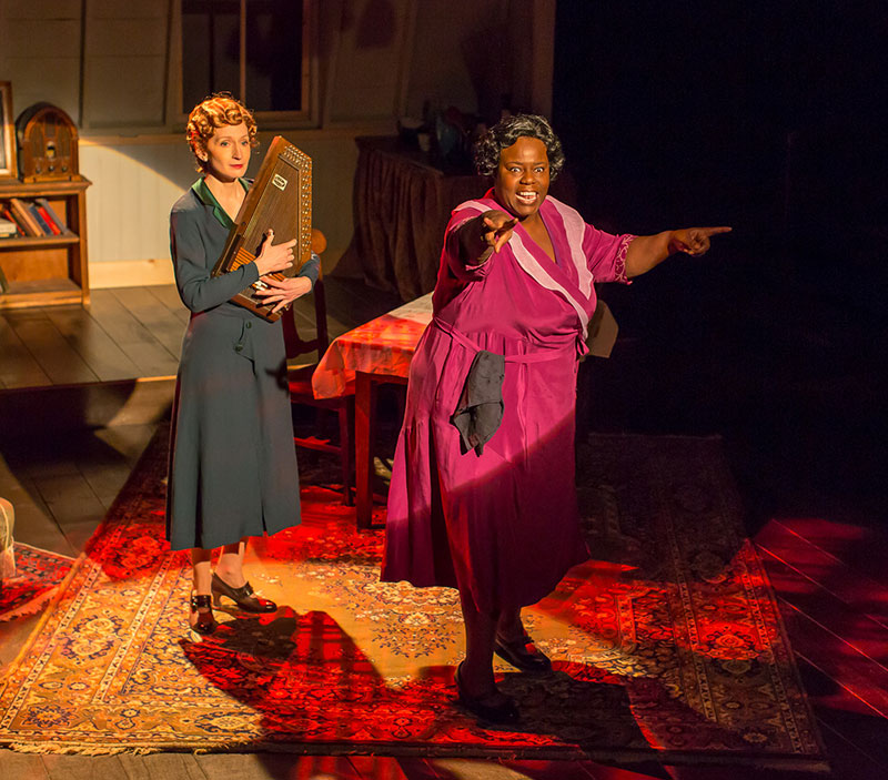 Actors onstage in BLACK PEARL