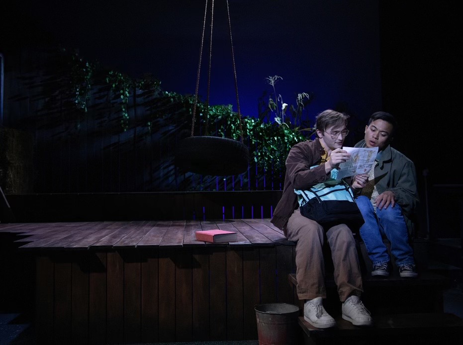 Glenn Obrero and Declan Thomas Desmond in EDITH CAN SHOOT THINGS AND HIT THEM